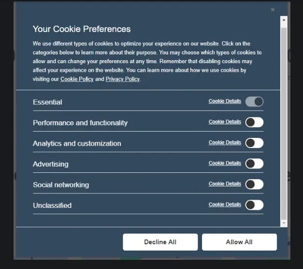 Finer-grained controls aren't a mandatory feature have in your app