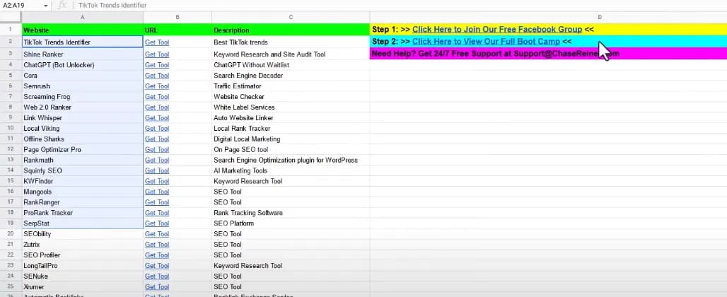 List of tools that you can promote via affiliate marketing